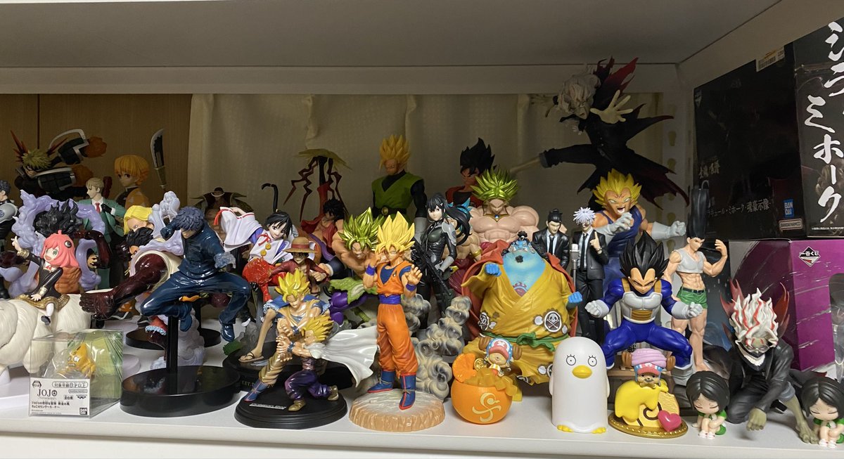 この箱無しフィギュアたちを手放そうかと思ってますが、どこかいい値で