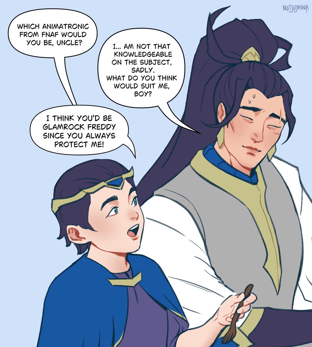 inspired by that one post about league and fnaf
#LeagueOfLegends #Lux #Garen #JarvanIV #XinZhao