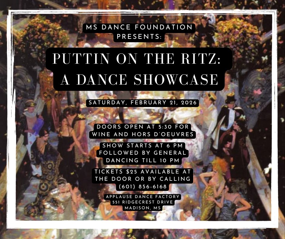 applausedancef1's tweet photo. Puttin' on the Ritz Ballroom &amp; Latin Dance Showcase February 21st  at Applause Dance Factory! 

- https://t.co/PYBdaHgSRm https://t.co/JA6wdoLhFj