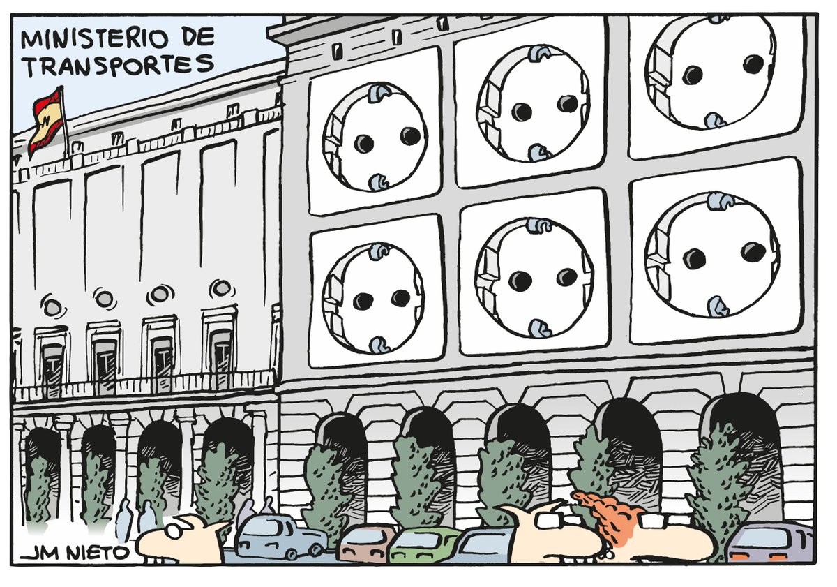 Y una más sobre el ministerio de Transportes, de estos días.