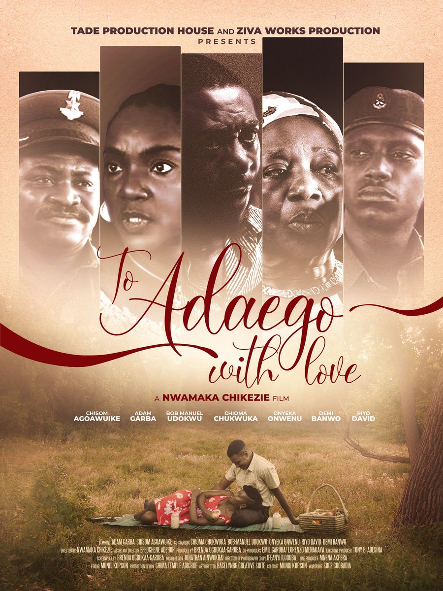 chudy_jnr's tweet photo. My Awka people, I won’t hide this update from you.
There is a movie in town “TO ADAEGO WITH LOVE” a beautiful Igbo story filled with love, culture, and meaning.
Showing 6th–12th February in cinemas across the South-East. Awka, Nnewi, Enugu, Aba, Owerri, Onitsha, Umuahia, PH.
This one is our story coming to our screen and it deserves our support!

#tawl #toadaegowithlove