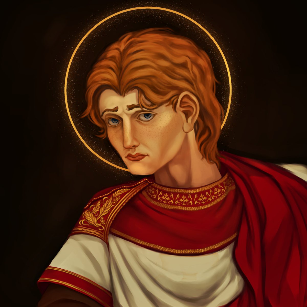 LingusVictor's tweet photo. This is actually a headcanon for Gabriel from ULTRAKILL. 
I don't know what hashtags to put here, so.... #gabriel #gabriel_ultrakill #ultrakill #angel_gabriel https://t.co/eH3tY7T1mQ