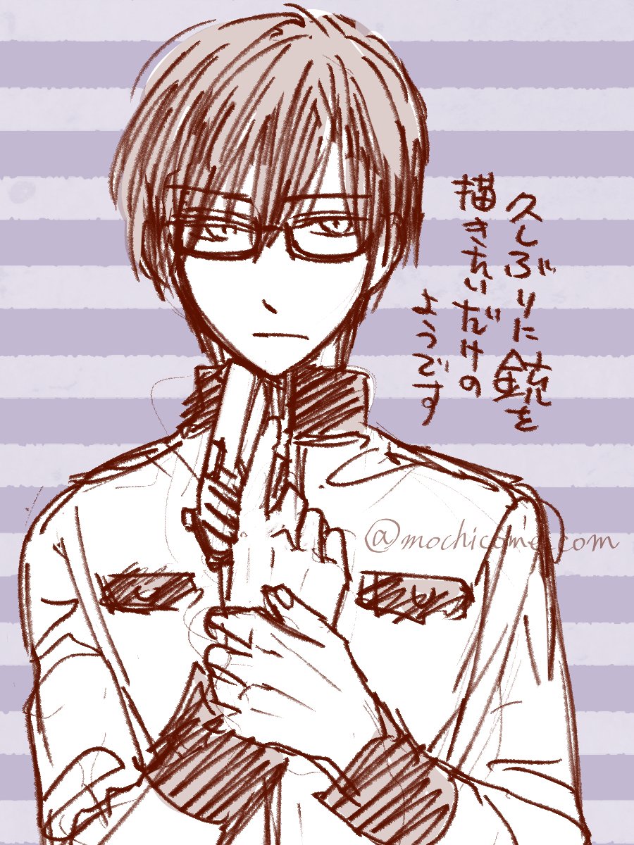 毛探偵グッズ新発売記念☆なつかしいイラストを再掲!(ロッサリ) #キューティクル探偵因幡 #毛探偵 #再掲イラスト 