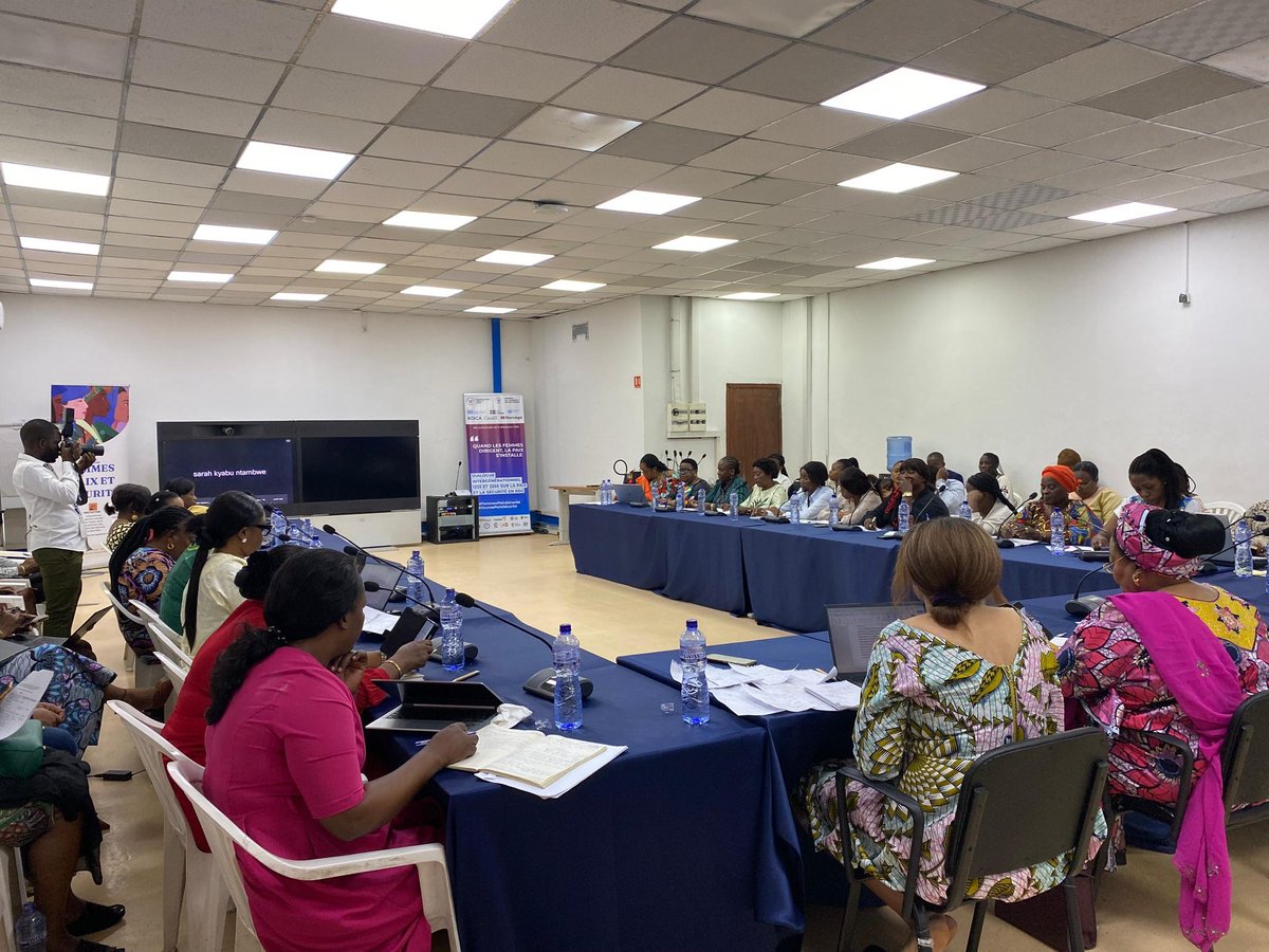 Synergie des femmes pour la paix et la sécurité tweet media