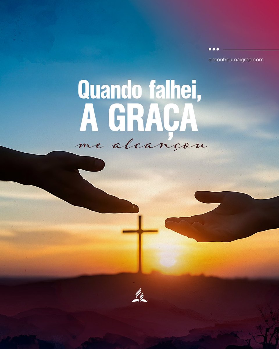 Mesmo nos meus piores dias, a graça de Deus foi maior.
📖 “Onde abundou o pecado, superabundou a graça.”
 — Romanos 5:20

💛 Sua mensagem bíblica diária já chegou!
