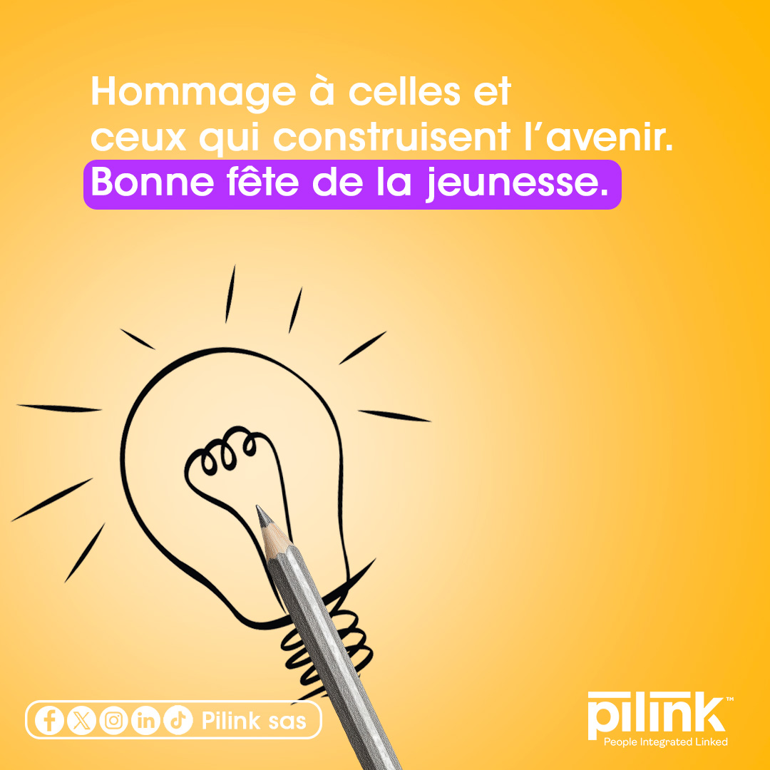 PILINK_SAS's tweet photo. À cette jeunesse qui construit son avenir chaque jour, parfois dans le silence, toujours avec courage.
Bonne fête de la Jeunesse Camerounaise 🇨🇲 https://t.co/zpksA1mgin