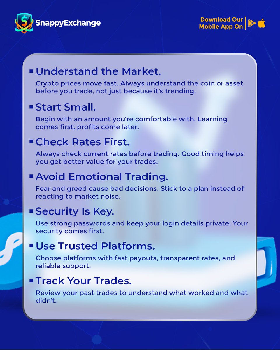 Every smart trader starts with the right knowledge. New to trading or just getting started? This is exactly what you need to know before making your first move

Swipe through and learn the basics that can help you trade smarter &amp; safer.
$BIG | #SuperBowl | BamBam | West Ham