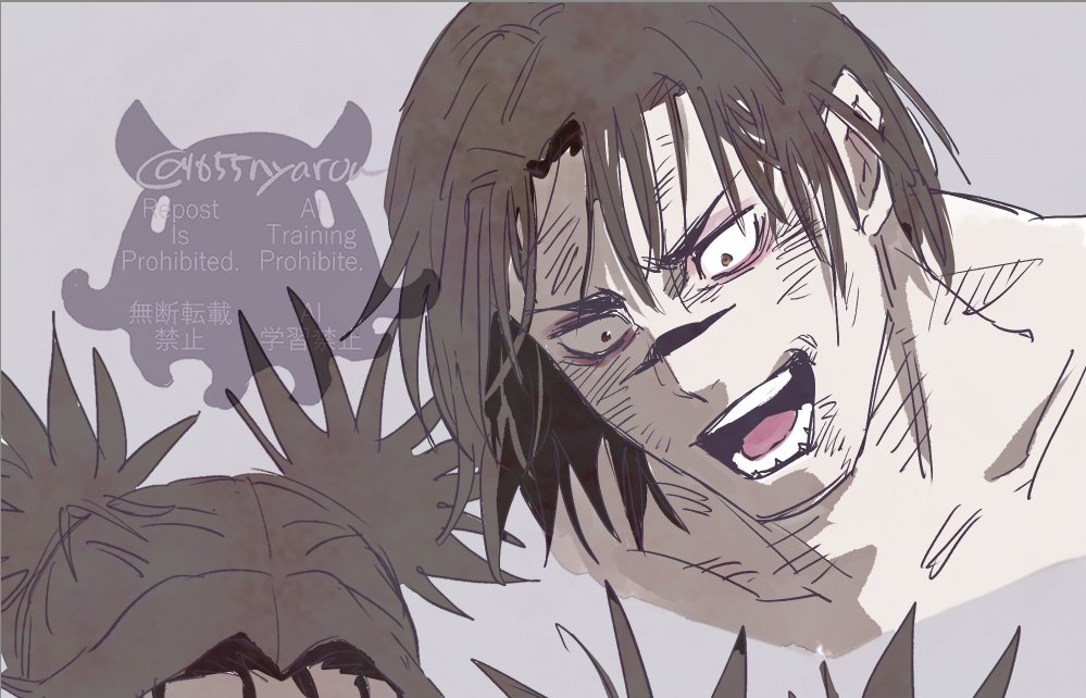 口角の上がったお兄ちゃんが好きという絵です↓
xfolio.jp/portfolio/1655…