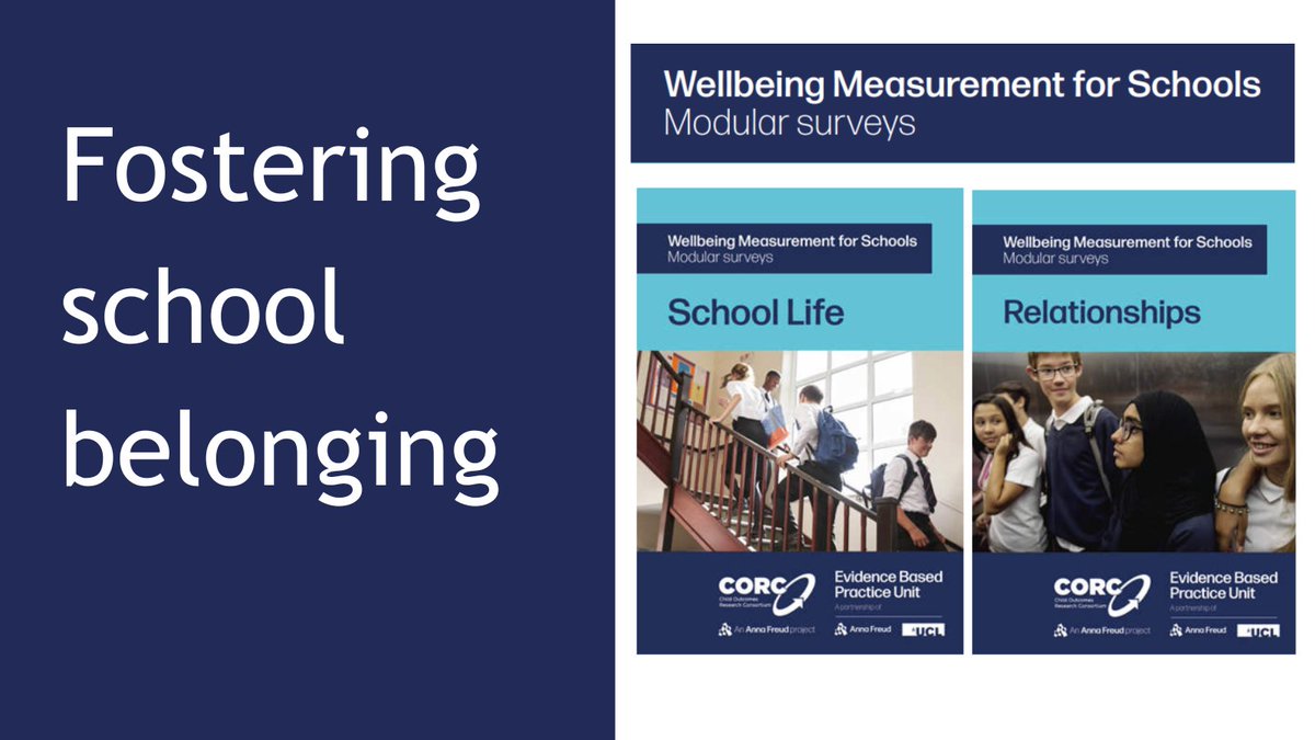 CORCcentral's tweet image. Check out this blog &amp;amp; webinar recording which is in complete support of #ChildrensMentalHealthWeek theme focussing on the importance of #belonging 👀 orlo.uk/0mYuq 

If you'd like to gain valuable data within your #school 👀 free resources 👉🏽 orlo.uk/F66s2