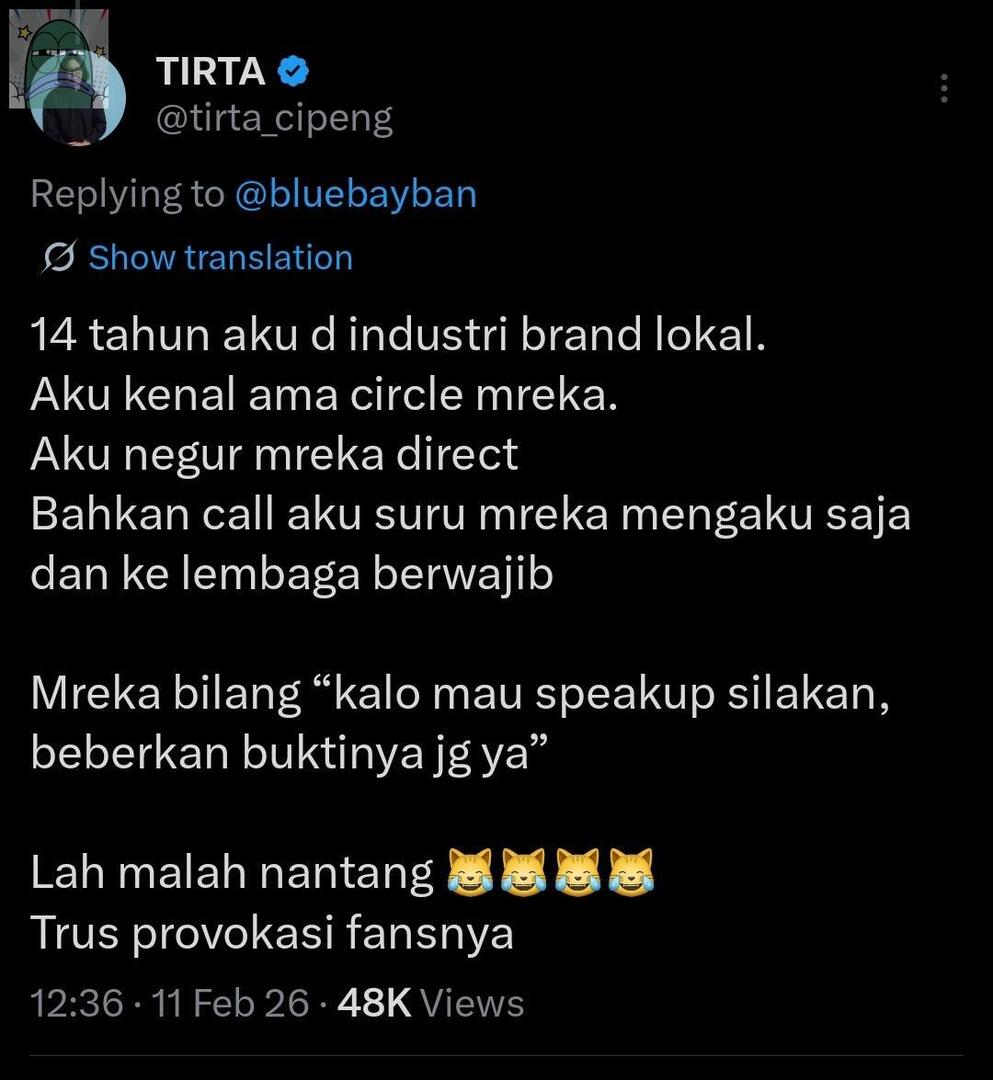 💚 circle mohan yang pemerkosa itu sampai tantangin dokter tirta njir. kebangetan kelakuannya.