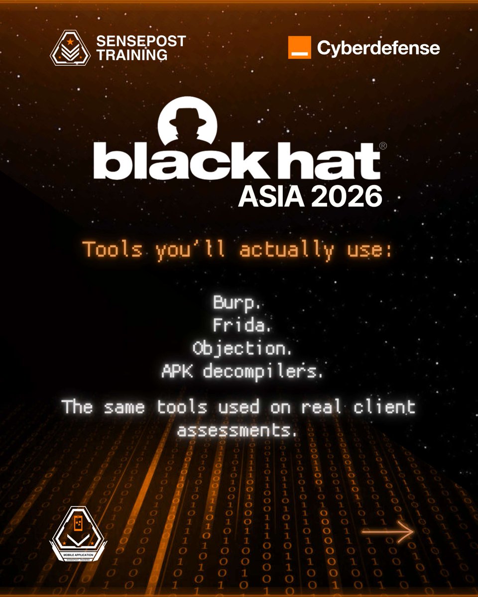 SensePost Training | Orange Cyberdefense tweet media