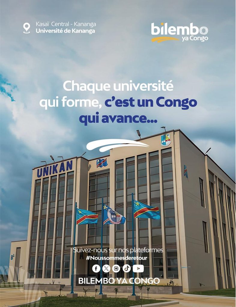 Une université qui grandit, c’est un Congo qui progresse.

Former aujourd’hui, construire demain.