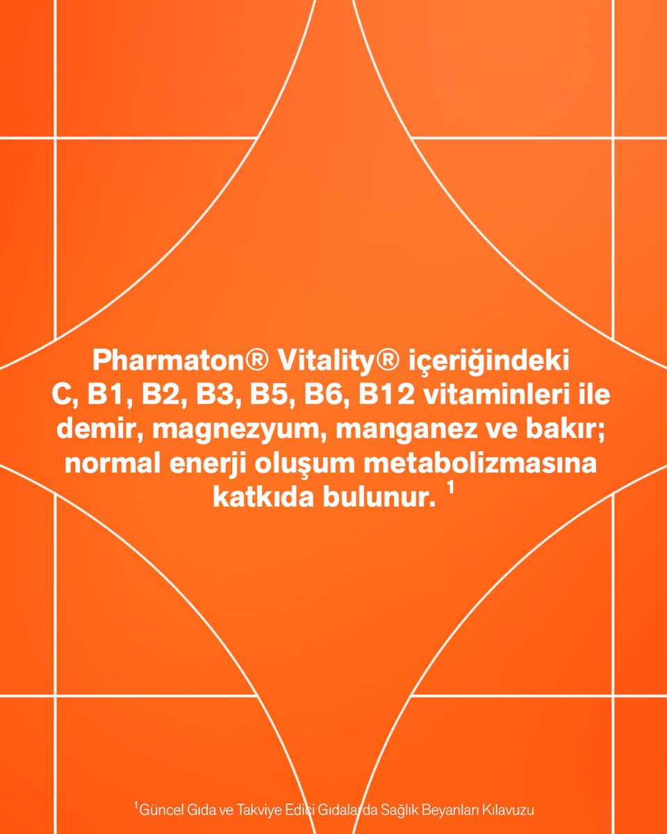 Pharmaton®, yeni yılda da seninle. ✨
Bilim destekliyorsa, içimiz rahat.🧡
 
#Pharmaton
Pharmaton®, ilaç değil takviye edici gıdadır.

MAT-TR-2600085