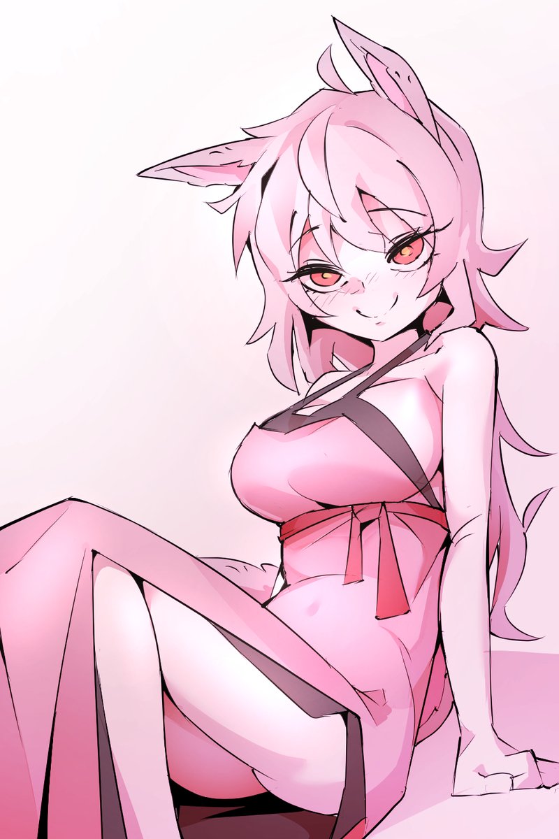 늘 그리는 그녀석. 그리고 새삼스럽지만
이녀석 의상 그리기 생각보다 어렵다..
2중으로 꼬리쪽까지 파인 옷은...어렵따리