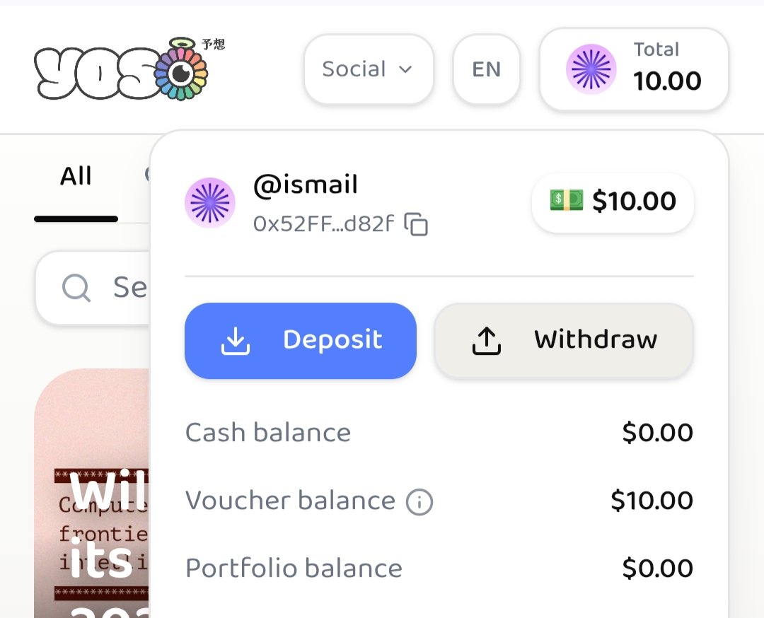 🎉 YOSO × 4K Technical BD Collaboration 

15 Users Will Get 15 Invite Code Randomly!! After 8 hour i will select winner

🎟️ 15 Alpha Invite Codes

👉 How to Join:
• Follow <a href="/yososocial/">Yoso 👁️ - Social Prediction</a> &amp; <a href="/4kTechnicalBD/">4K Technical BD</a>
• 🔁 RT + ❤️ Like
• 👥 Tag your 3 Freind

#GiveawayAlert #YOSO #AlphaAccess