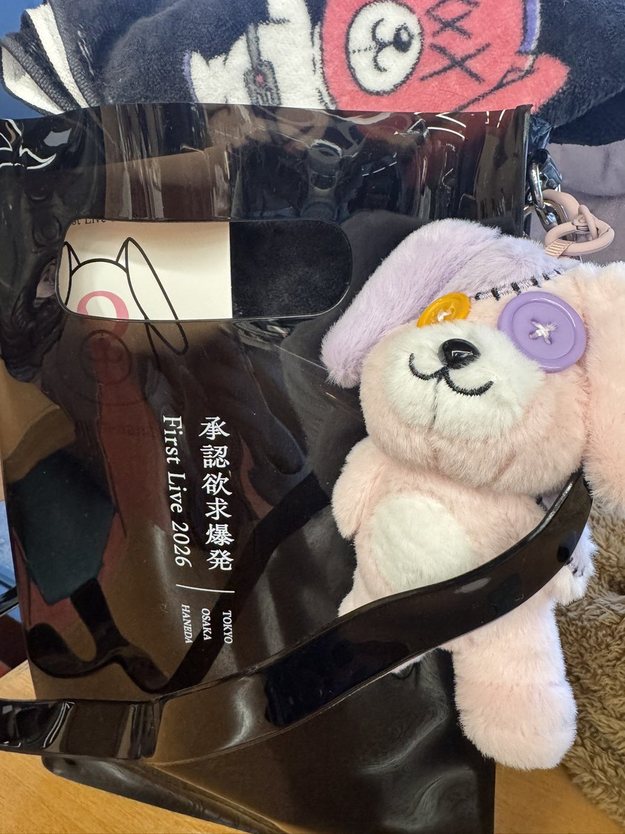 物販sold out！ 月んちゅで良かった、、 こちらは買えました！ #tuki