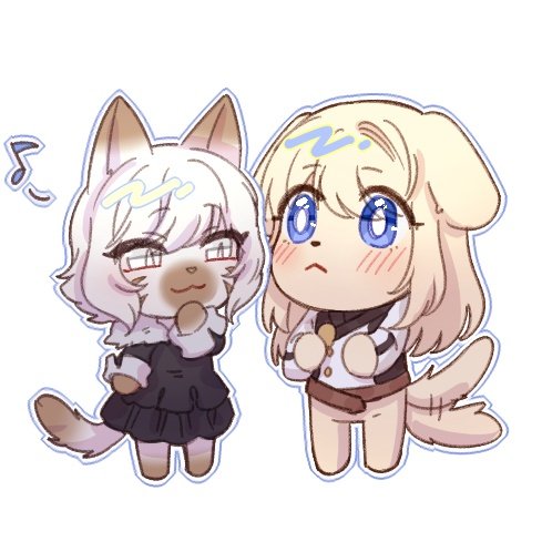 제가 삶이 너무 힘드니까 추루가 그려준 슈냥이한테 슈뽀받은 레멍이 볼거임