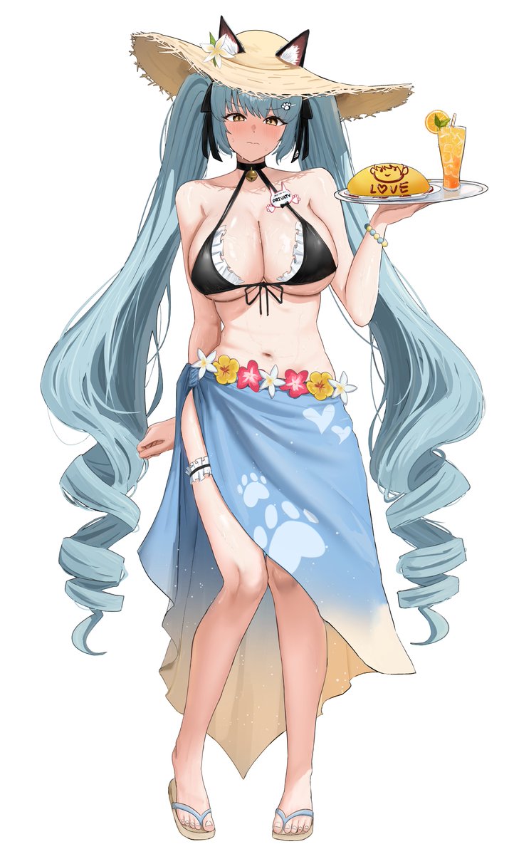 #니케 #ニケ #NIKKEfanart #NIKKE
Privaty: Beach Maid summer☀️🏖️