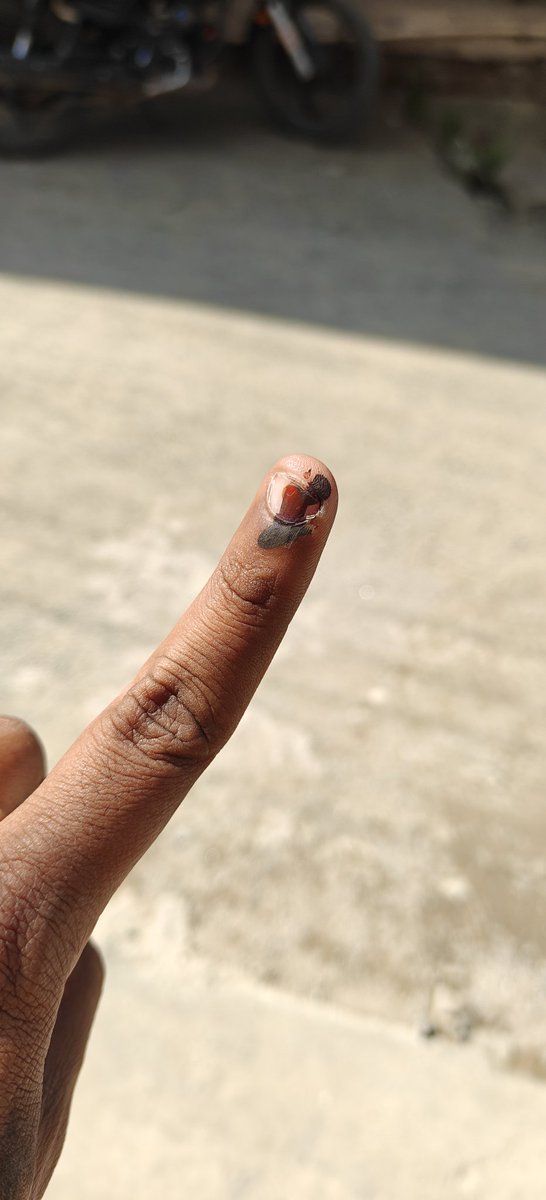 Voting done ✊🔥 

Jai telangana ✊