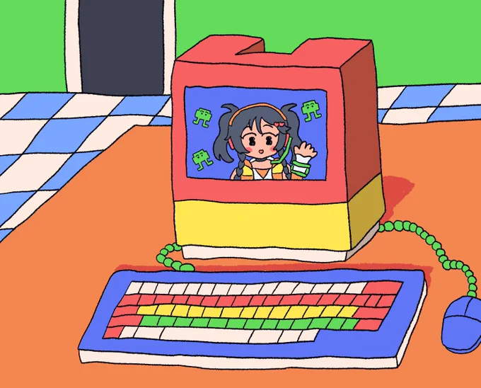 コンピュータルーム / 三好紗南