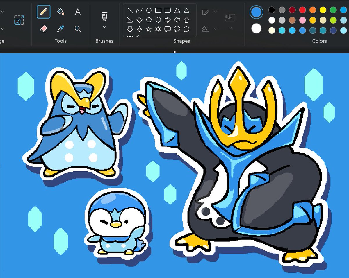 Piplup line 💧