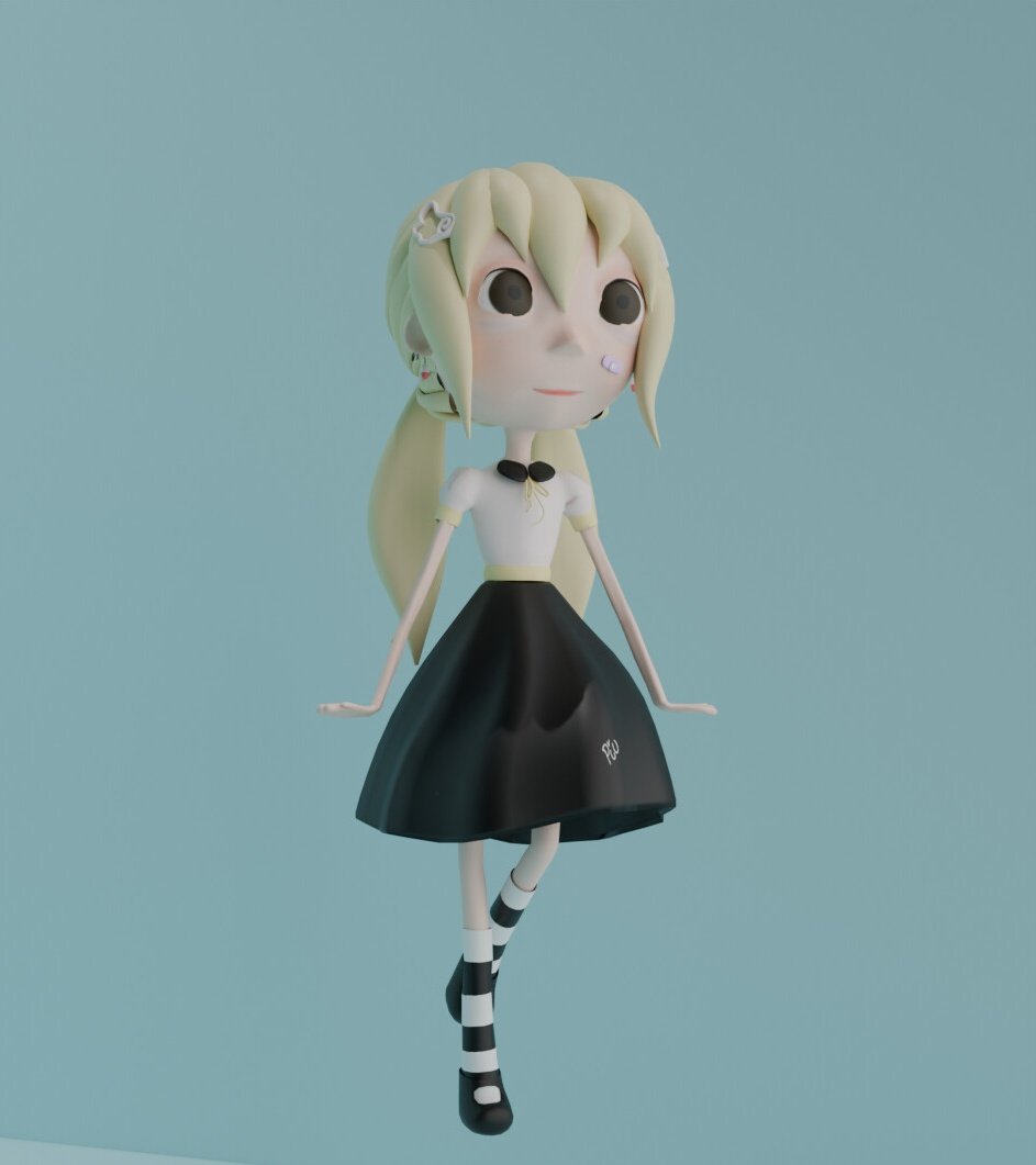 piuniart's tweet photo. My favorite OC  💛 https://t.co/MOmmcKcJyf