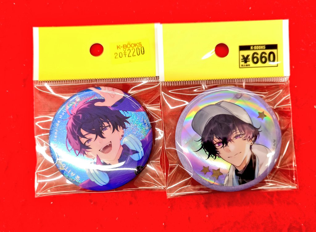 入荷情報】にじさんじ◇RITOTETSU Seaside Holiday 缶バッジ・佐伯