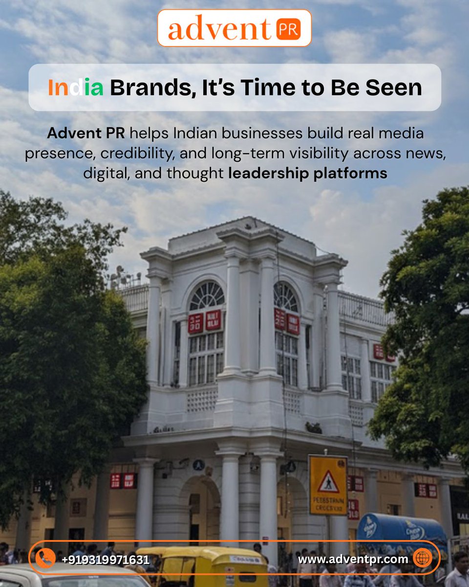 PRADVENT's tweet photo. 𝐈𝐧𝐝𝐢𝐚 𝐝𝐨𝐞𝐬𝐧’𝐭 𝐧𝐞𝐞𝐝 𝐥𝐨𝐮𝐝𝐞𝐫 𝐛𝐫𝐚𝐧𝐝𝐬, 𝐢𝐭 𝐧𝐞𝐞𝐝𝐬 𝐜𝐫𝐞𝐝𝐢𝐛𝐥𝐞 𝐛𝐫𝐚𝐧𝐝𝐬 𝐭𝐡𝐚𝐭 𝐬𝐭𝐚𝐲 𝐯𝐢𝐬𝐢𝐛𝐥𝐞.

#indiaBrands #brandVisibility #publicrelations #earnedmedia #thoughtleadership #longtermgrowth #adventpr #buildForLegacy https://t.co/oIIv0OUbPY