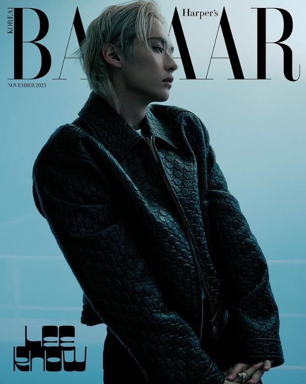 gucci former communication director wondering how Leeknow can be this handsome is so real omg look at this insane cover with his side profile he’s literally sculptured