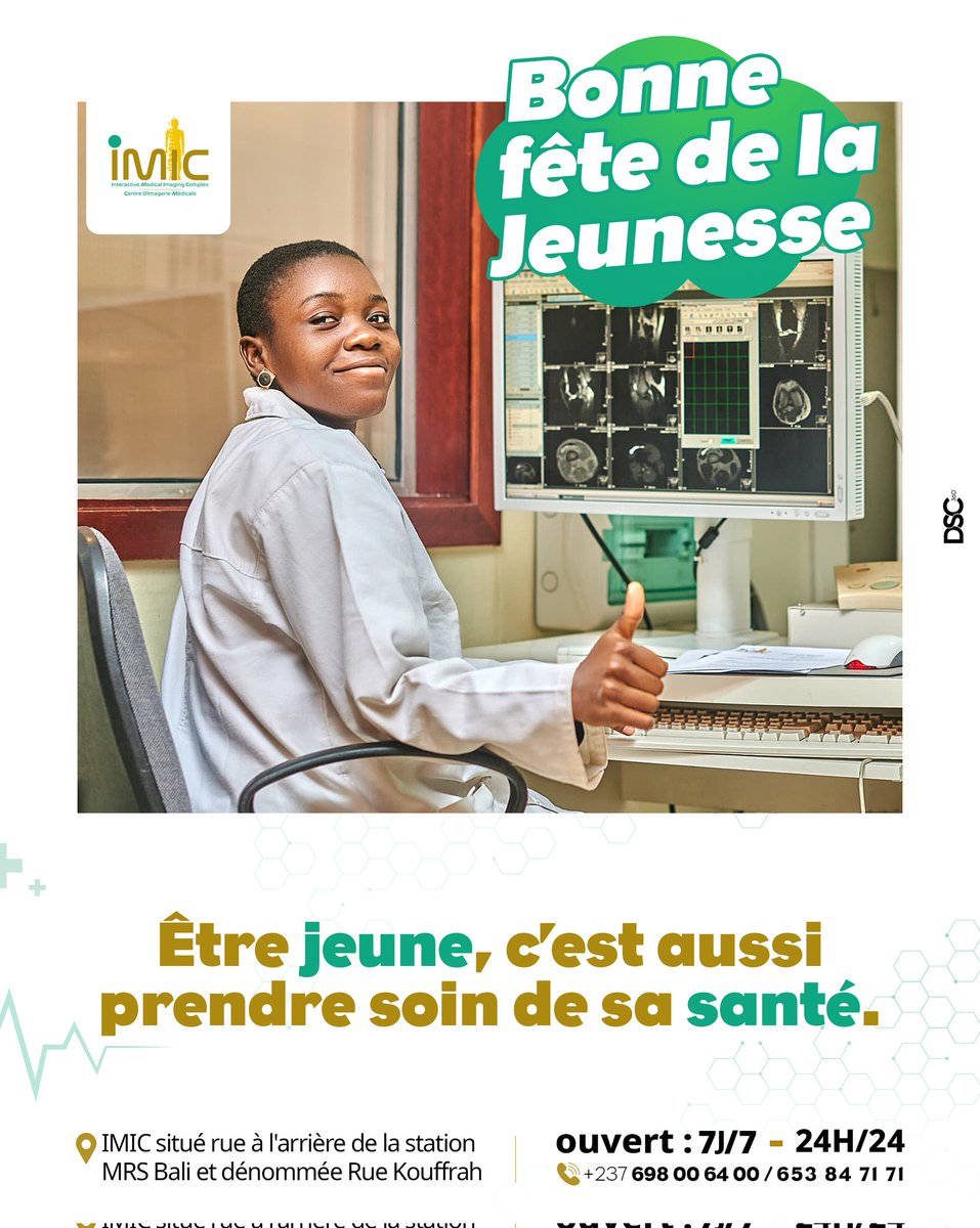 imic_interactiv's tweet photo. Bonne fête à tous les jeunes ! 🇨🇲 https://t.co/07g4AhQIQt