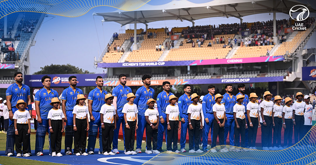 EmiratesCricket's tweet photo. Thank You, Chennai! 🙏

#ICC #UAE #FeelTheThrill #T20WorldCup #cricket https://t.co/90IgofY2B9