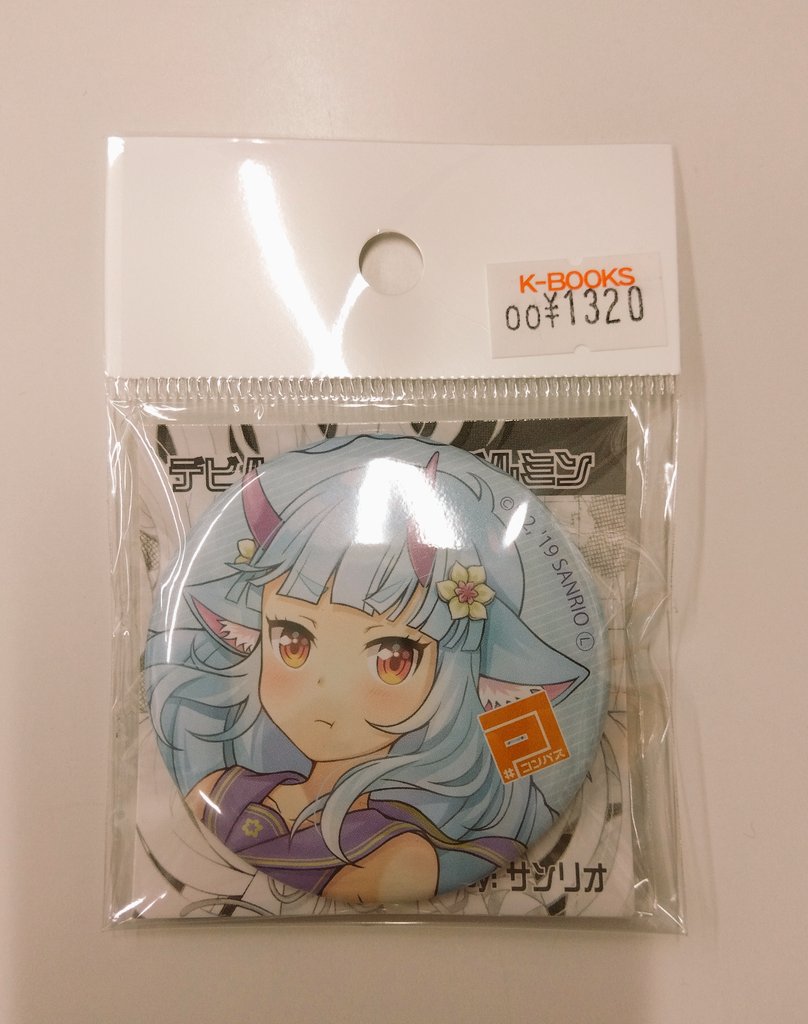 入荷情報】 コンパス 非売品缶バッジ デルミン 入荷しております