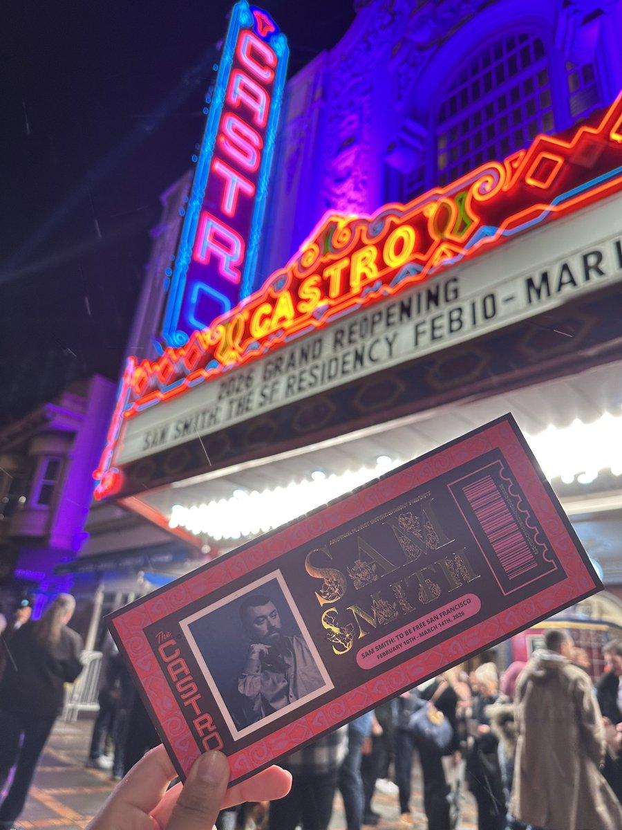 Best night ever with <a href="/samsmith/">SAM SMITH</a> 🥹