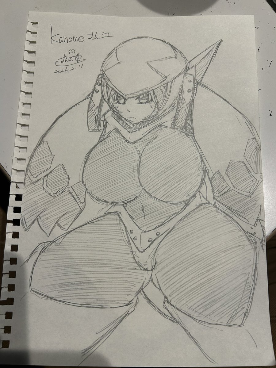 今回はウチのフィギュアたちを描いてもらいました!
まずはバンコク堂さんから、ムチムチは良いですよね〜
ありがとうございました! 