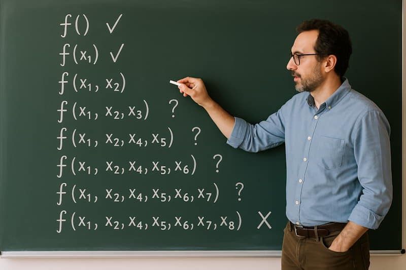 A veces añades parámetros sin darte cuenta y acabas con métodos difíciles de leer. Este artículo, de nuestro tutor José M Aguilar, te ayuda a detectar cuándo una lista de parámetros empieza a ser un problema y cómo puedes evitarlo con técnicas sencillas ➡️ variablenotfound.com/2026/02/cuanto…