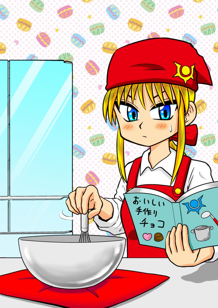 綺羅チョコ

バレンタインチョコを作ってる綺羅ちゃん！
「あまり得意じゃないんだけど…」