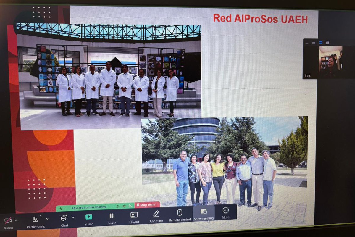 La investigadora de la UAEH, Iraís Sánchez Ortega, e integrante activa de la Red AlProSos participó en el "3er. Seminario Internacional de Investigación en Biociencias" (CULagos) con la conferencia: "Nutrición e Innovación: Explorando Fuentes Alternativas de Proteína".