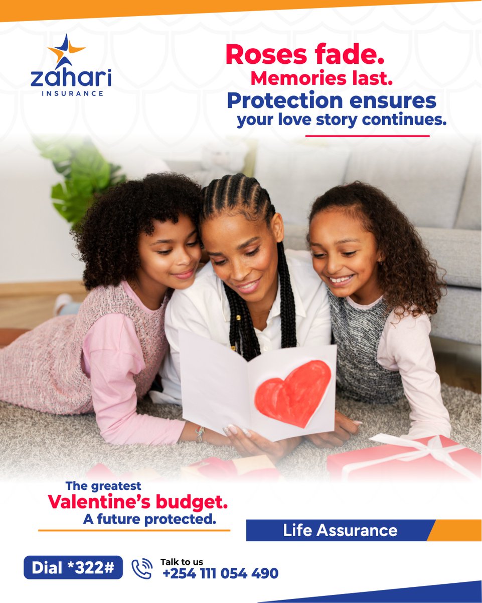 zahari71792's tweet image. Love is priceless, but medical bills aren’t. Safeguard your family’s laughter and future with Life insurance that keeps memories intact. 

Call +254 111 054 490 today and lock in peace of mind. #ZahariInsurance #KenyaFamilies #LoveSecured #FutureReady #Lifeinsurancecover