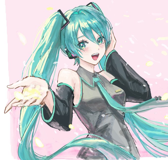 初音ミク 「#初音ミク 18th」|Rellaのイラスト