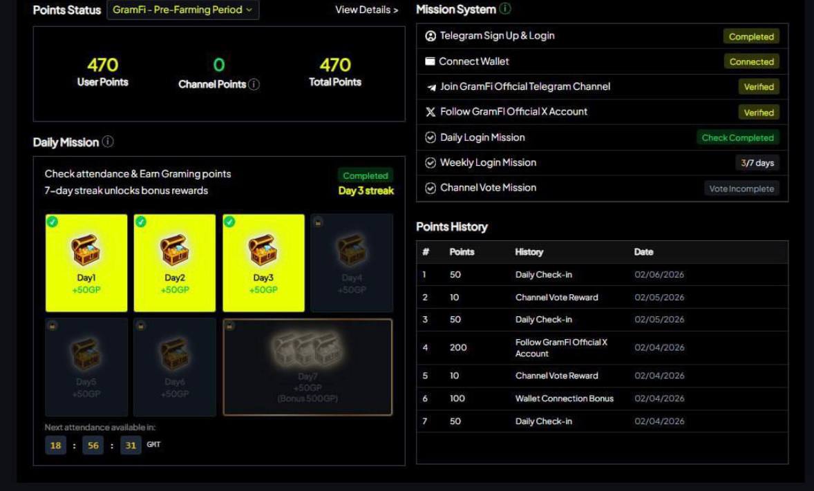 cipherweb3_'s tweet image. I found a solid project worth checking out. GramFi is a Telegram-based Info-Fi platform, and if you visit the website, you’ll see dashboards built entirely on Telegram data. It’s actually pretty interesting.

GramFi also lets you farm points, which can later convert into an…