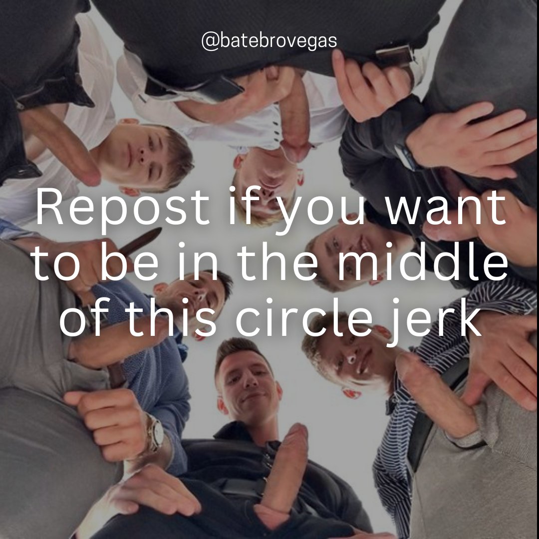 Retweet if you want to be in the middle of this circle.