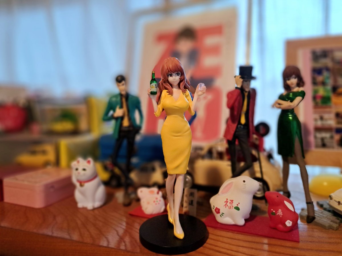 ルパン三世 峰不二子 チャミスル フィギュア チャミスル｜Yahoo!フリマ