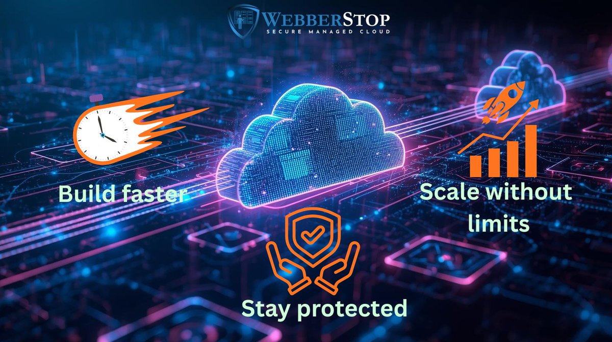 webberstop's tweet photo. Power your business with cloud built for performance, security, and scale.

From Cloud Servers &amp; GPU Hosting to Managed SOC, Disaster Recovery, and Secure Storage—WebberStop delivers it all on one trusted platform.

🚀 Build faster 🔐 Stay protected 📈 Scale without limits https://t.co/sWEYrg5NTL
