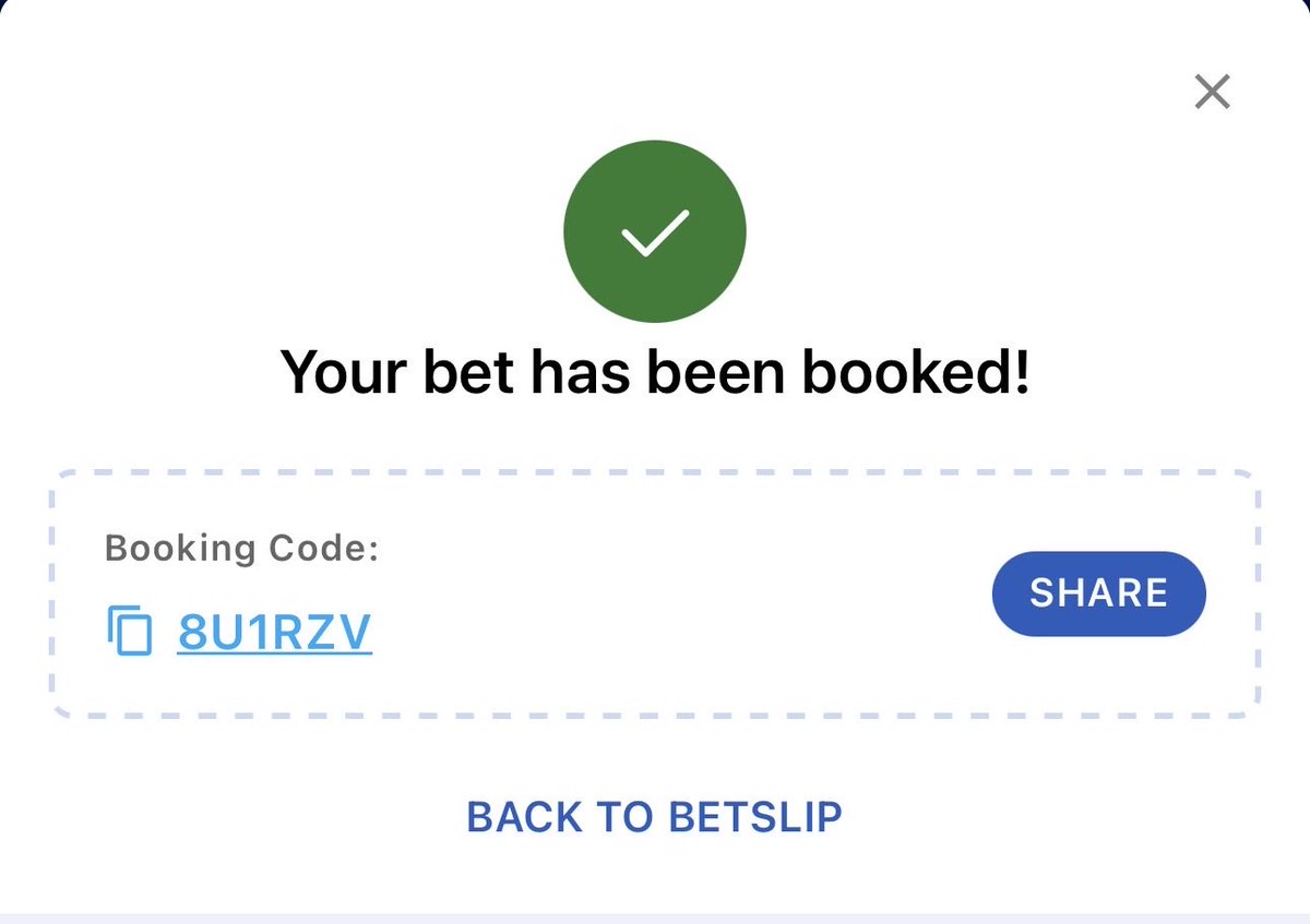 iniempress's tweet photo. 8U1RZV
Day 2
@BetKingNG 
#bet #GamblingTwiiter https://t.co/ZAbEVtWkOQ