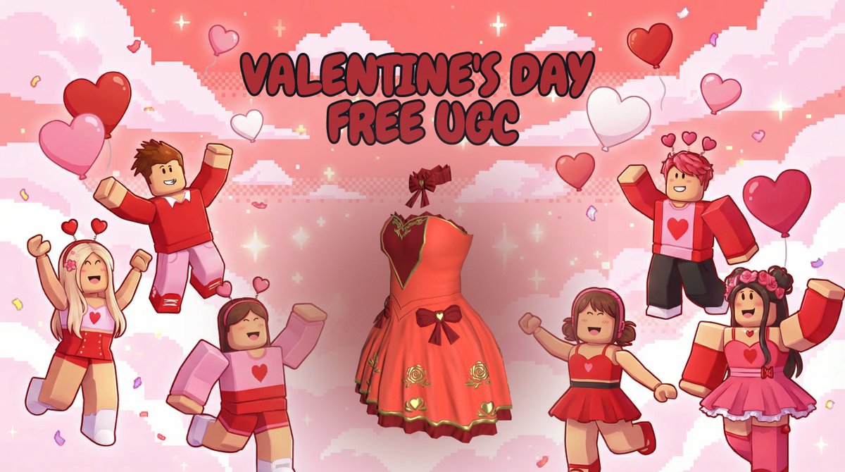Inf1n1tyShad0w's tweet image. 💕 Valentine's day free ugc!! 💕

♾️Join my Roblox group and hit notification button BlueInfinityStudios.short.gy/RobloxGroup
✅ Follow me
🔁 Repost &amp;amp; like this post
💬 Create RED outfit with any of my ugc and drop it in the comments

End date: 13 February
Stock: 40
The winners will receive…
