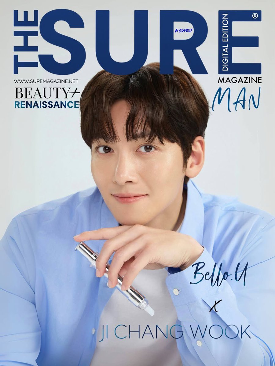 suremagazinekr's tweet photo. THE ASCENDANCY OF ENDURING GRACE
Cinema meets cutting-edge skincare. For the second year running, Ji Chang Wook fronts Sure Magazine, partnering with Bello.U - a leader in Korean cosmetic innovation redefining modern men’s grooming across Asia.
#JiChangWook #BelloU #SureMagazine https://t.co/EGisRdO04B