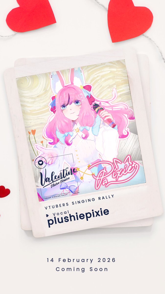 plushiepixie's tweet photo. How many cute girls can one foxxo sing with in such a short space of time?

A lot. 

I’m in Pawwa and Hanna’s singing rally! Thank you for having me 🥹🩷

#valentine #vtuberssingingrally https://t.co/2V09dhOiFc