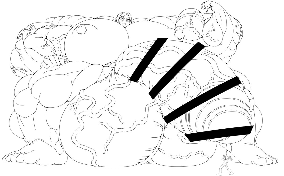 巨大ゴリマッチョふたなり拓海とよく見るといるPの絵( ˘ω˘)

これくらいパース効かせるの大好き☺️ 