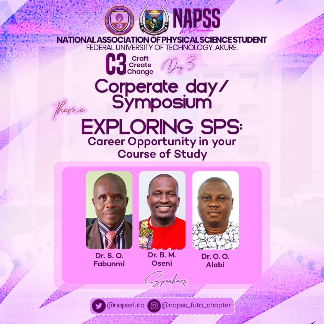 NAPSS FUTA CHAPTER tweet media