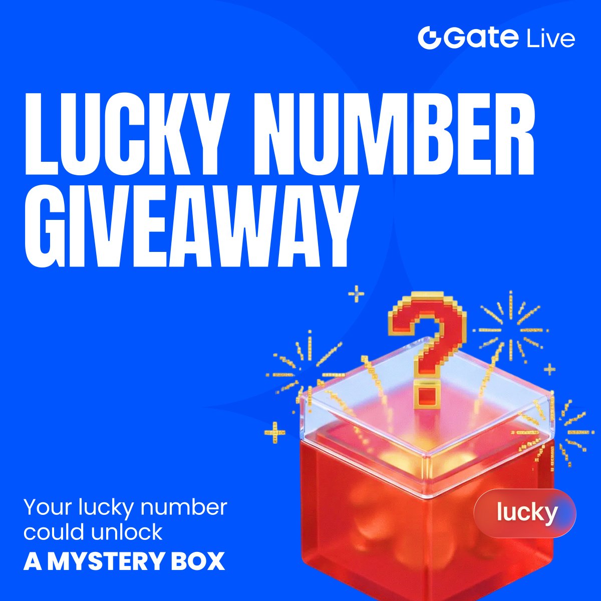 🎉 Lucky Number Giveaway!

🍀Think you’ve got good luck? Let’s test it
Pick your lucky number and win a mystery box 🎁

How to enter
1️⃣ Follow <a href="/Gate__Live/">Gate Live | Streamers Wanted</a> <a href="/Gate/">Gate</a>
2️⃣ Like + RT
3️⃣ Comment your lucky number (1–10) and tag 3 friends

💰 Prizes:
One lucky number will be selected, and 3